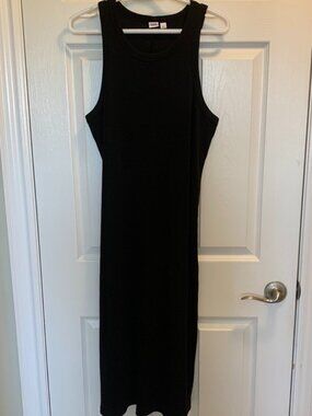 GAP Summer Black Long Dress
